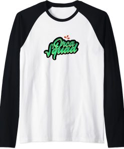 Orca Squad Nature Wildlife Ocean Whales Raglan Baseball Tee